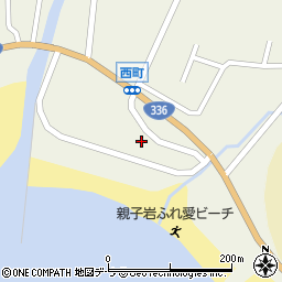 北海道様似郡様似町西町42周辺の地図