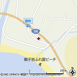 北海道様似郡様似町西町57周辺の地図