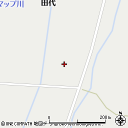 北海道様似郡様似町田代1275周辺の地図