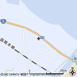 国道５号線周辺の地図