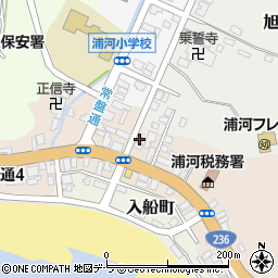 田中看板店周辺の地図