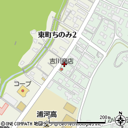 吉川商店東店周辺の地図