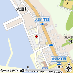 北海道浦河郡浦河町浜町51周辺の地図