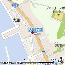 有限会社三浦家具店周辺の地図