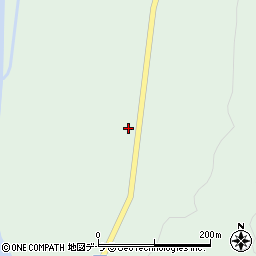 北海道二海郡八雲町下の湯58周辺の地図