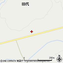 北海道様似郡様似町田代483周辺の地図