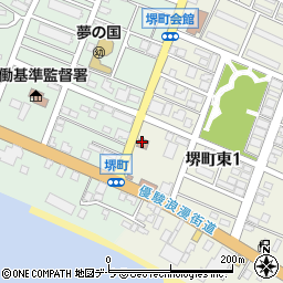 浦河堺町郵便局 ＡＴＭ周辺の地図
