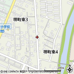 北海道浦河郡浦河町堺町東周辺の地図