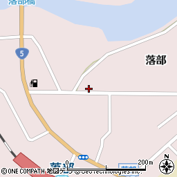 北海道二海郡八雲町落部23周辺の地図