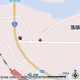 北海道二海郡八雲町落部22周辺の地図