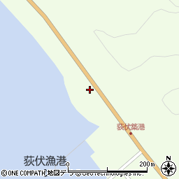 北海道浦河郡浦河町荻伏町221周辺の地図