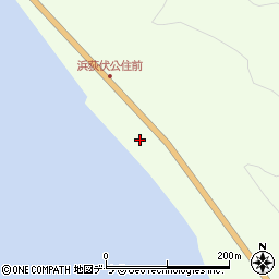 北海道浦河郡浦河町荻伏町250周辺の地図