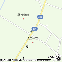 北海道浦河郡浦河町荻伏町485周辺の地図