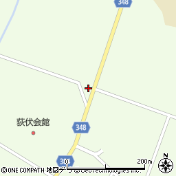 北海道浦河郡浦河町荻伏町537周辺の地図