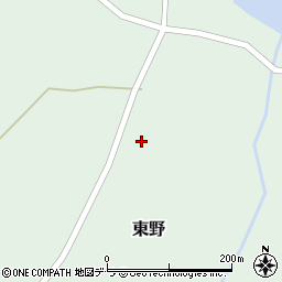 北海道二海郡八雲町東野153周辺の地図