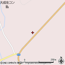 北海道久遠郡せたな町大成区宮野116周辺の地図