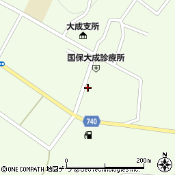 ユキ生花店周辺の地図