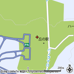 八雲町　情報交流物産館丘の駅周辺の地図