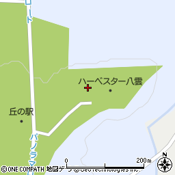 北海道二海郡八雲町浜松366周辺の地図