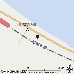 山越郵便局 ＡＴＭ周辺の地図