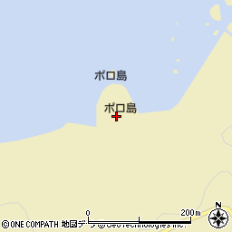 ポロ島周辺の地図