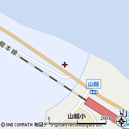 北海道二海郡八雲町浜松95周辺の地図
