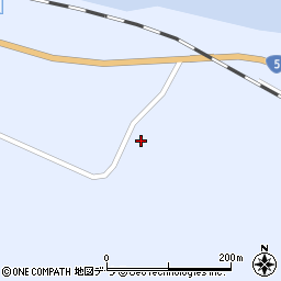 北海道二海郡八雲町浜松114周辺の地図