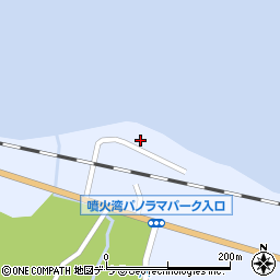 北海道二海郡八雲町浜松55周辺の地図