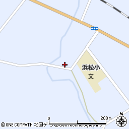 北海道二海郡八雲町浜松240周辺の地図