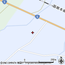 北海道二海郡八雲町浜松196周辺の地図