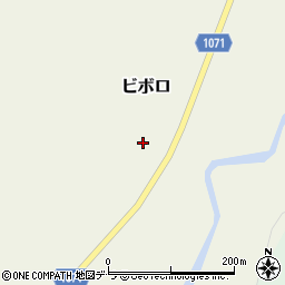 北海道広尾町（広尾郡）ビボロ周辺の地図