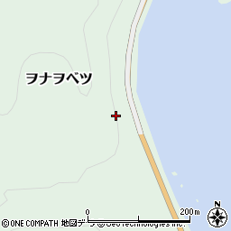 北海道広尾郡広尾町ヲナヲベツ周辺の地図
