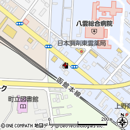 株式会社佐藤エネルギー八雲営業所周辺の地図
