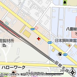 セブンイレブン渡島八雲本町店周辺の地図