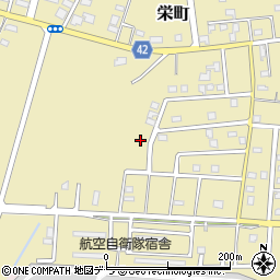 北海道二海郡八雲町栄町周辺の地図