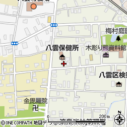 北海道二海郡八雲町末広町122周辺の地図