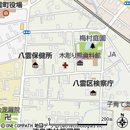 日本キリスト教団八雲教会周辺の地図