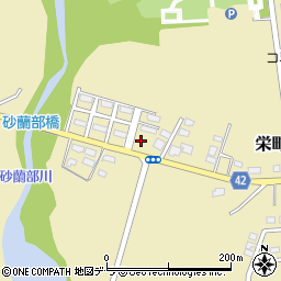 北海道二海郡八雲町栄町1周辺の地図