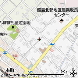 北海道二海郡八雲町富士見町114周辺の地図