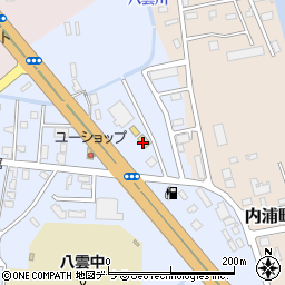 セイコーマート八雲東雲店周辺の地図