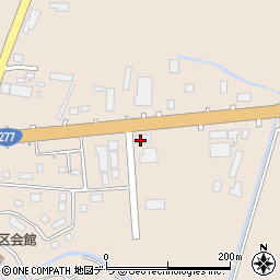北海道エア・ウォーター株式会社　道南支店八雲営業所周辺の地図