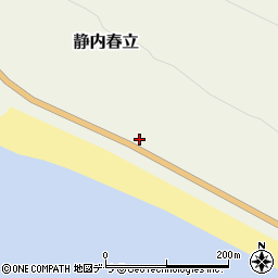 北海道日高郡新ひだか町静内春立103周辺の地図