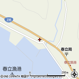 北海道日高郡新ひだか町静内春立71周辺の地図