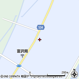 北海道日高郡新ひだか町三石富澤30周辺の地図