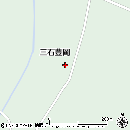 北海道日高郡新ひだか町三石豊岡176-2周辺の地図