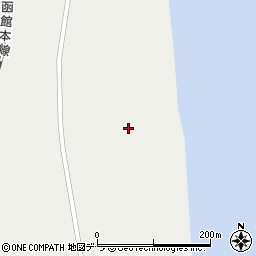 北海道二海郡八雲町花浦35周辺の地図