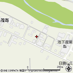 北海道広尾町（広尾郡）茂寄周辺の地図