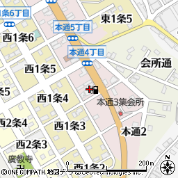 日勝シェル石油株式会社　本社・スタンド周辺の地図