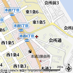 焼肉東香園周辺の地図