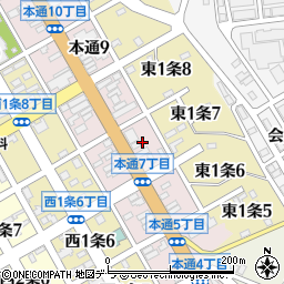 笹川文具事務用品店周辺の地図